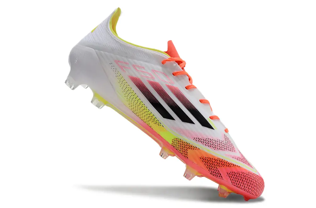 F50 Elite Rouge/Blanc/Jaune (FG) Bonplancrampons