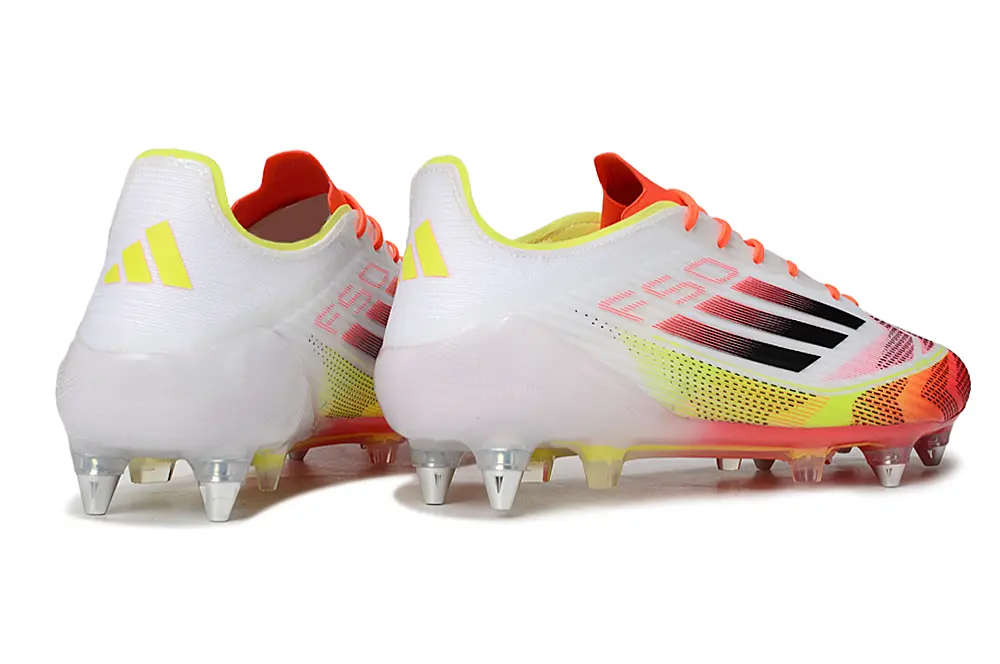 F50 Elite Rouge/Blanc/Jaune (SG) Bonplancrampons