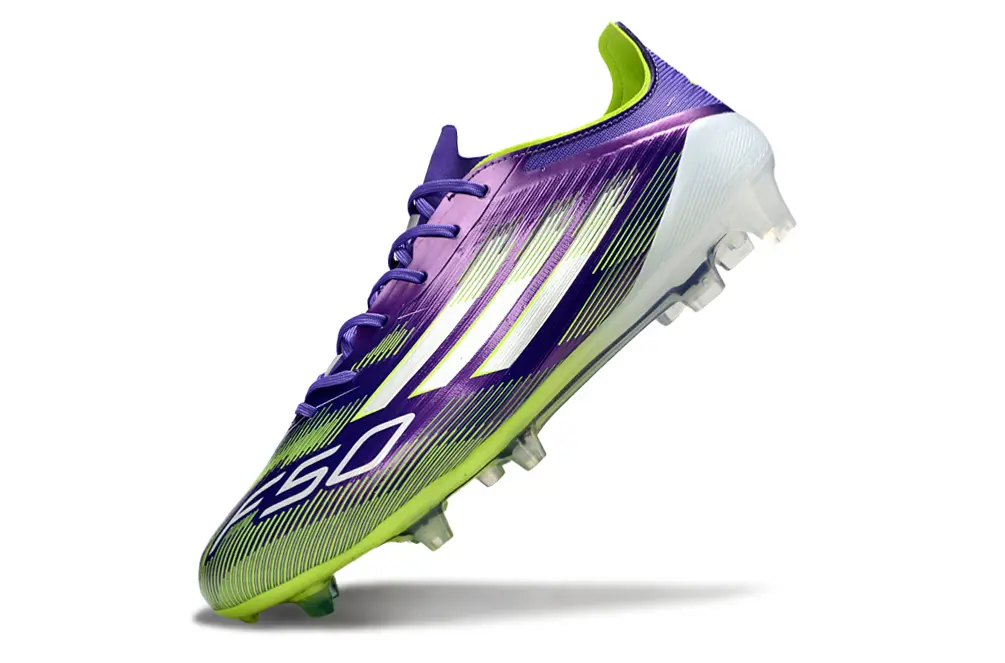 F50 Elite Vert/Violet/Blanc (FG) Bonplancrampons
