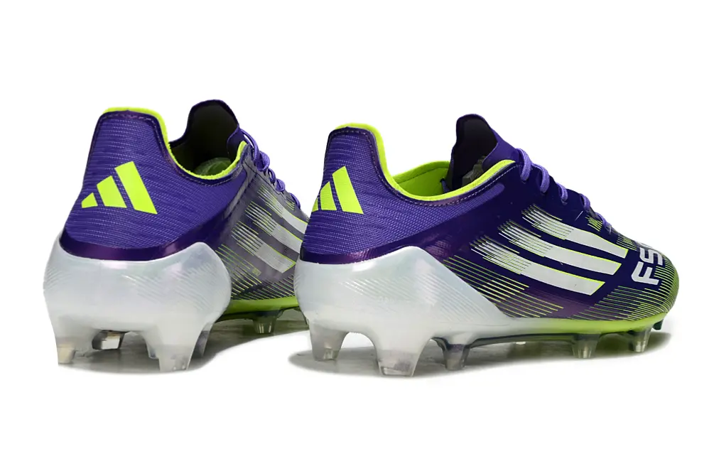 F50 Elite Vert/Violet/Blanc (FG) Bonplancrampons