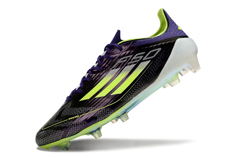 F50 Elite Violet/Vert/Blanc (FG) Bonplancrampons