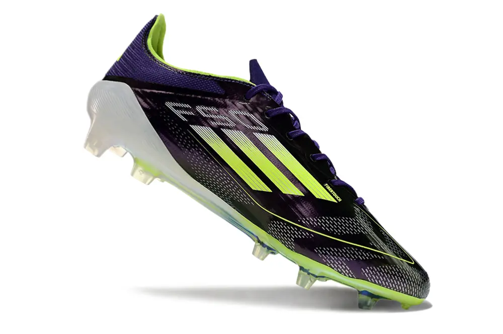F50 Elite Violet/Vert/Blanc (FG) Bonplancrampons