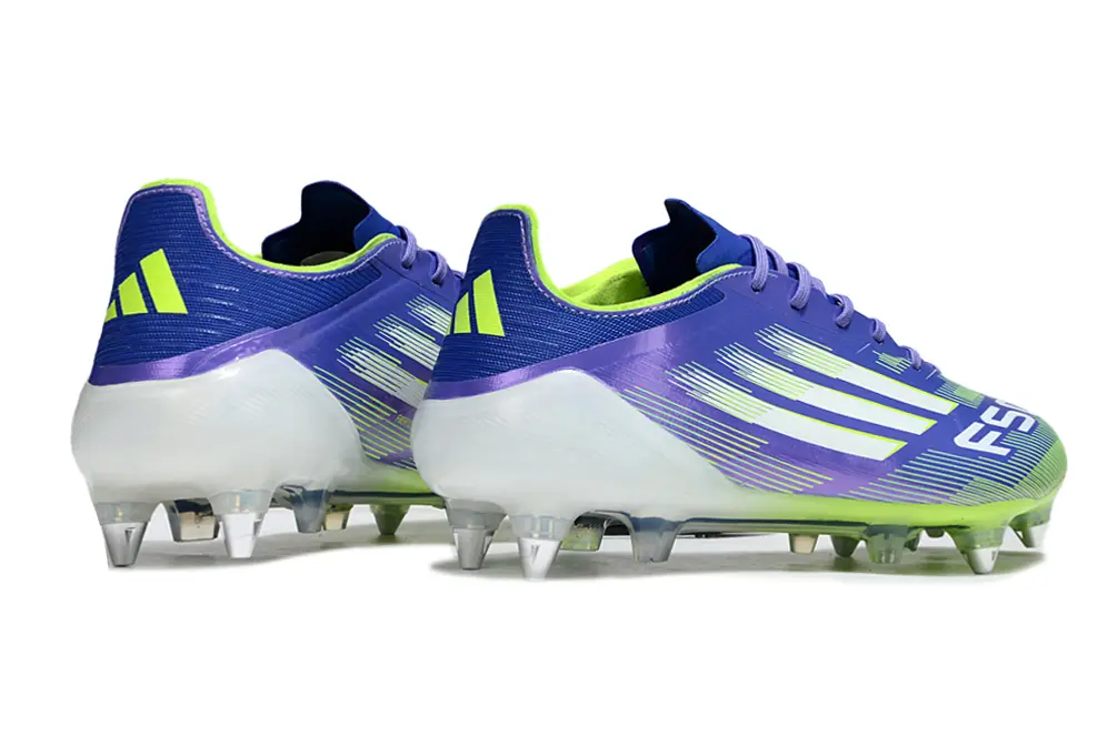 F50 Elite Violet/Vert/Blanc (SG) Bonplancrampons
