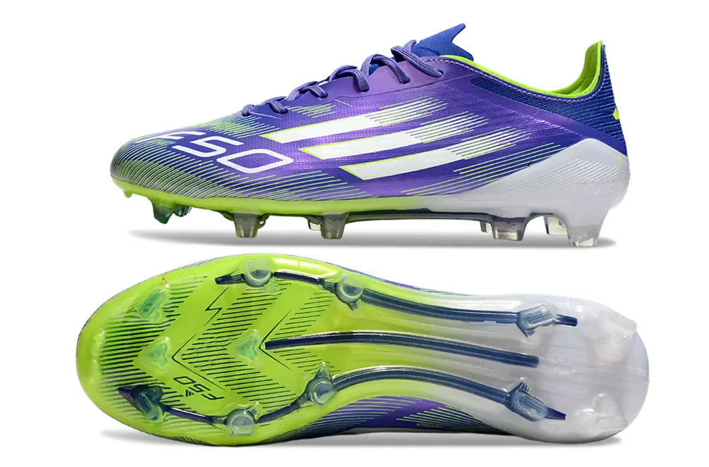 F50 Elite Violet/Vert (FG) Bonplancrampons