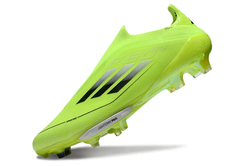 F50+ Elite Laceless Jaune/Noir (FG) Bonplancrampons