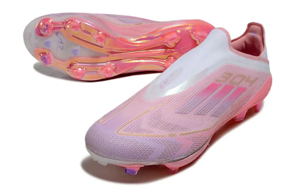 F50+ Elite Laceless Lamine Yamal Rose/Blanc (FG) Bonplancrampons
