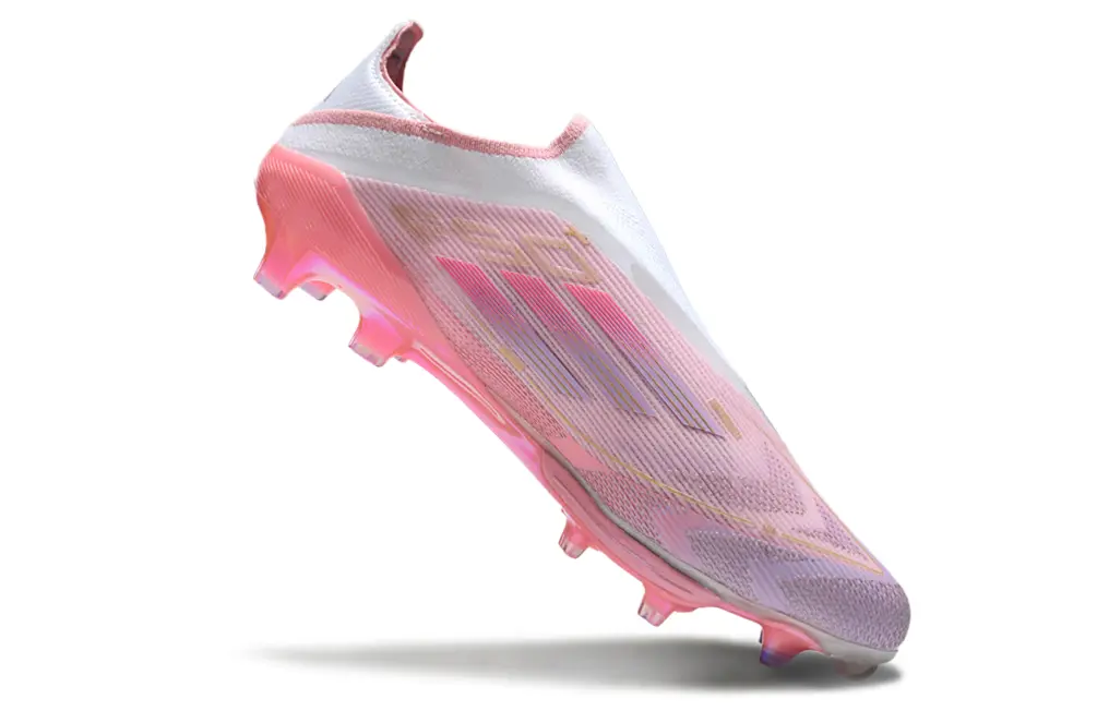 F50+ Elite Laceless Lamine Yamal Rose/Blanc (FG) Bonplancrampons