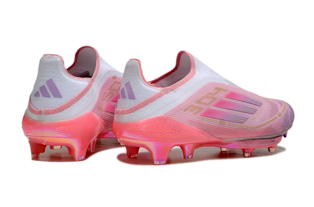 F50+ Elite Laceless Lamine Yamal Rose/Blanc (FG) Bonplancrampons