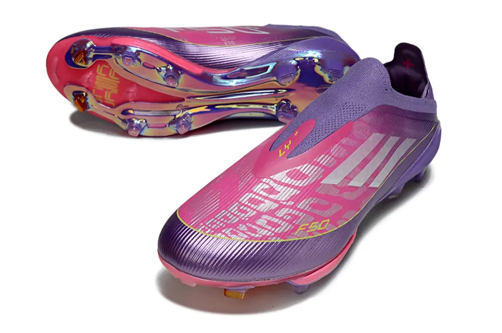 F50+ Elite Laceless Lamine Yamal Violet/Jaune (FG) Bonplancrampons
