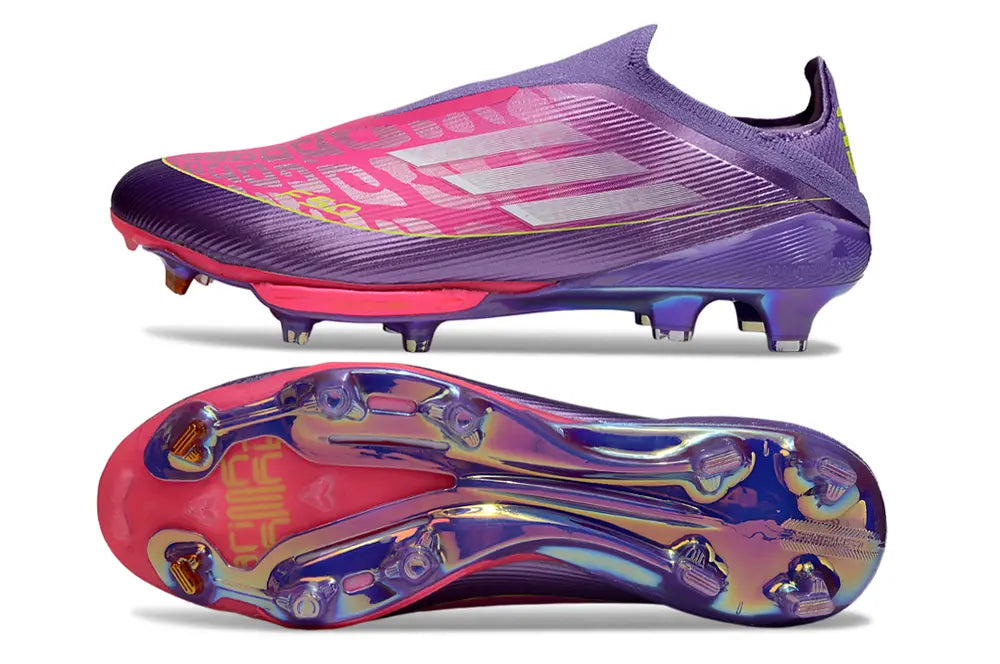 F50+ Elite Laceless Lamine Yamal Violet/Jaune (FG) Bonplancrampons