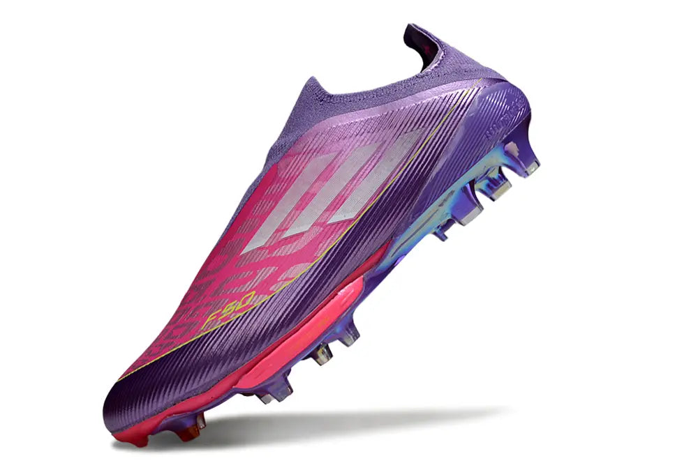 F50+ Elite Laceless Lamine Yamal Violet/Jaune (FG) Bonplancrampons