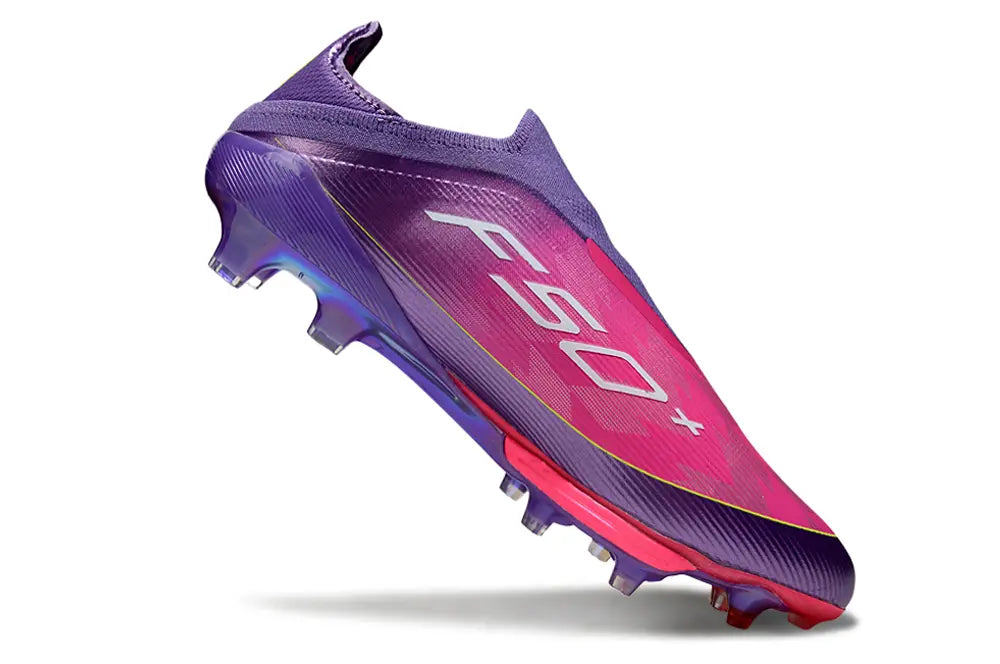 F50+ Elite Laceless Lamine Yamal Violet/Jaune (FG) Bonplancrampons