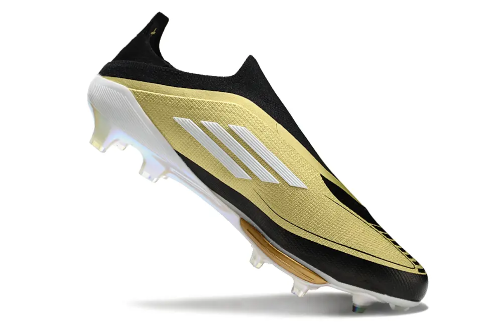 F50+ Elite Laceless Messi Noir/Doré/Blanc (FG) Bonplancrampons