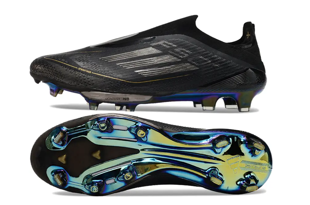 F50+ Elite Laceless Noir/Gris (FG) Bonplancrampons