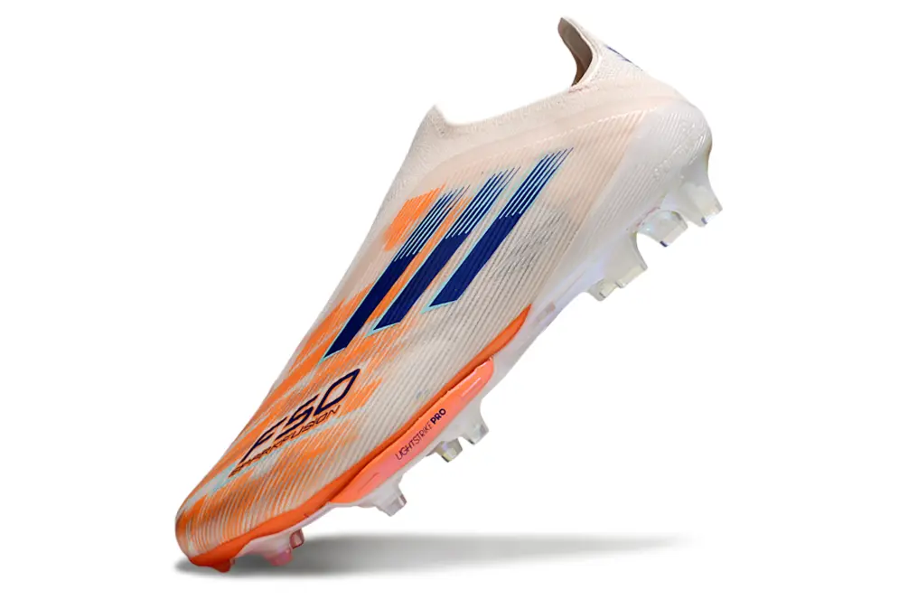 F50+ Elite Laceless Orange/Beige (FG) Bonplancrampons