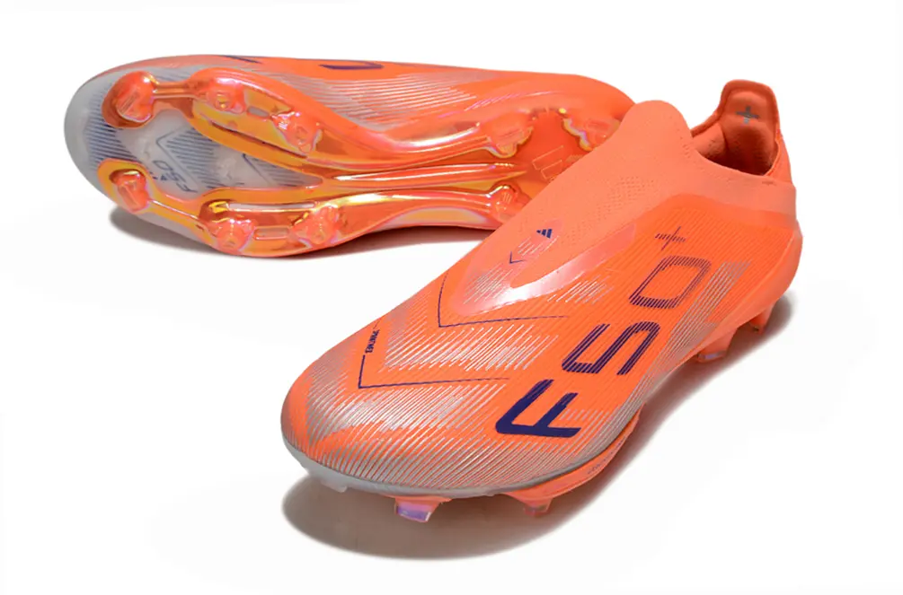 F50+ Elite Laceless Orange/Bleu (FG) Bonplancrampons