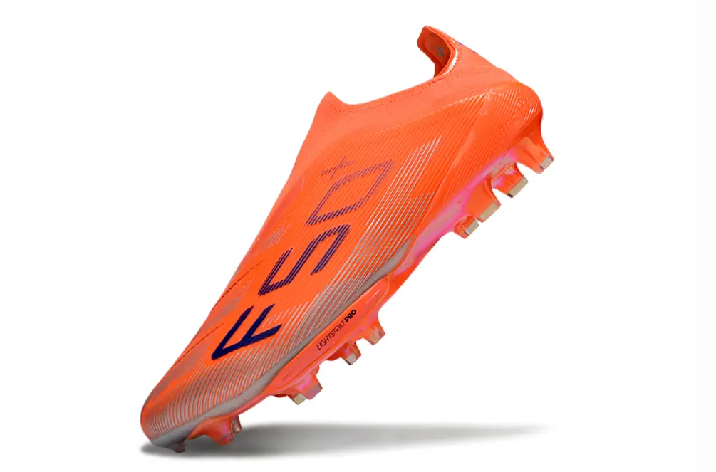 F50+ Elite Laceless Orange/Bleu (FG) Bonplancrampons