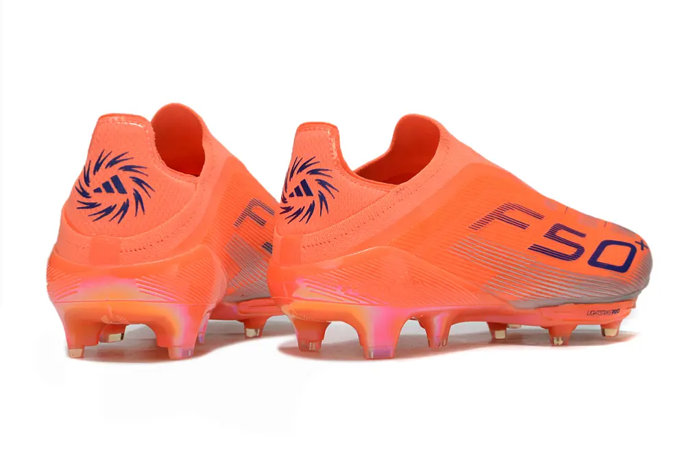 F50+ Elite Laceless Orange/Bleu (FG) Bonplancrampons