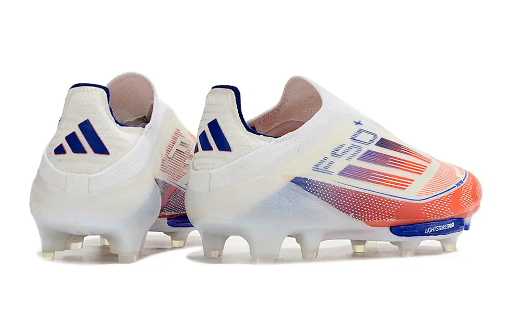 F50+ Elite Laceless Rouge/Bleu/Blanc (FG) Bonplancrampons