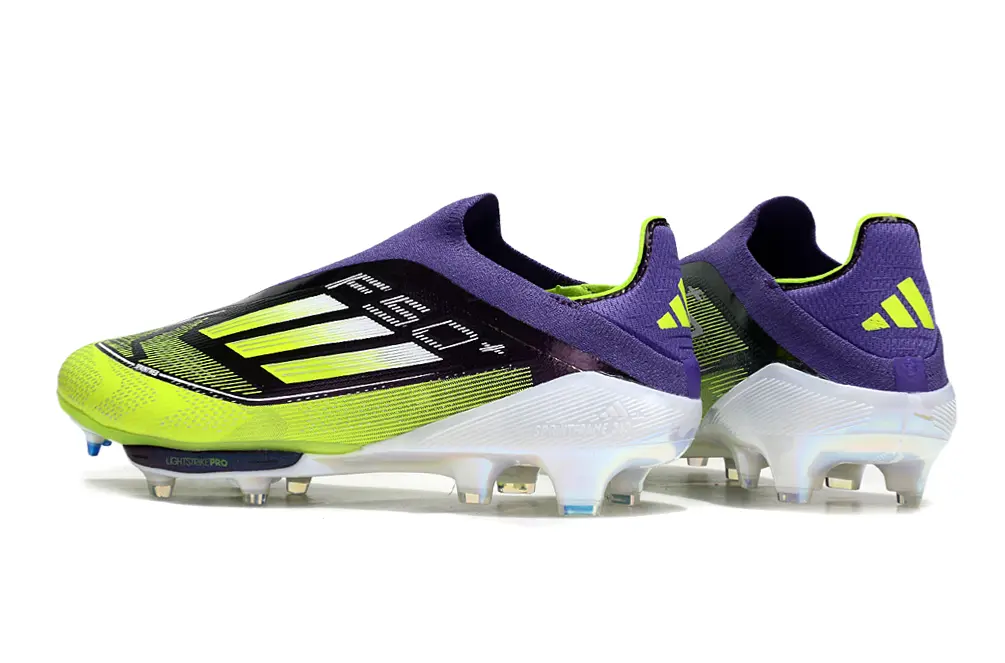 F50+ Elite Laceless Violet/Vert Concept (FG) Bonplancrampons