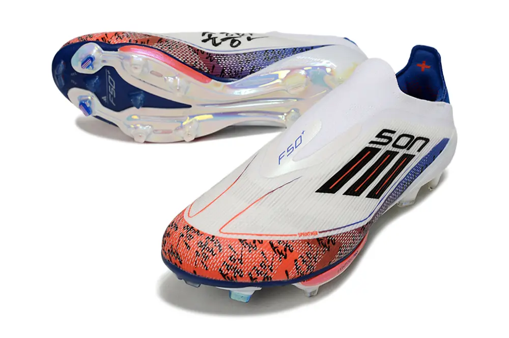F50+ Elite Laceless x Son Bleu/Blanc/Rouge (FG) Bonplancrampons
