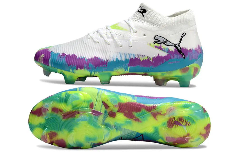 FUTURE 8 ULTIMATE BRILLIANCE - BLANC/MULTICOLOR (FG) Bonplancrampons
