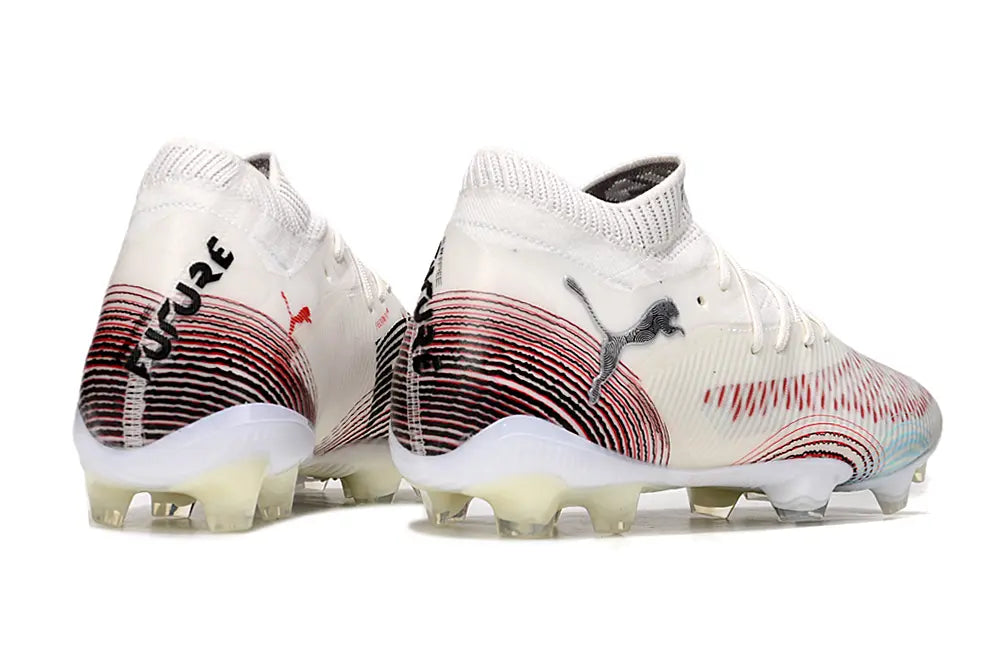 Future 8 Ultimate - Blanc/Bordeaux/Gris/Jaune (FG) Bonplancrampons