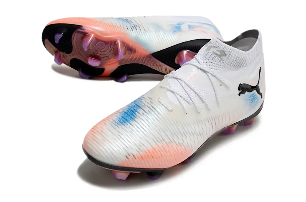 Future 8 Ultimate - Blanc/Rose/Bleu (FG) Bonplancrampons