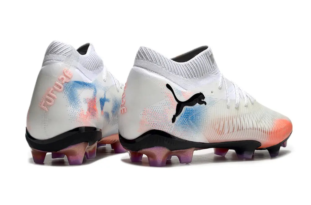 Future 8 Ultimate - Blanc/Rose/Bleu (FG) Bonplancrampons