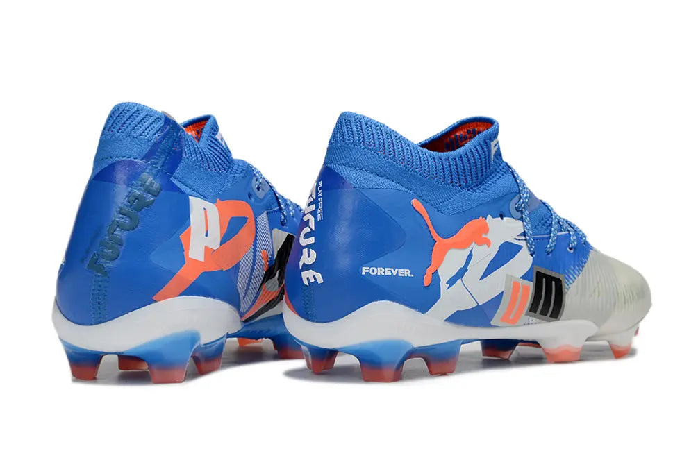 Future 8 Ultimate Forever - Bleu/Blanc/Orange (FG) Bonplancrampons
