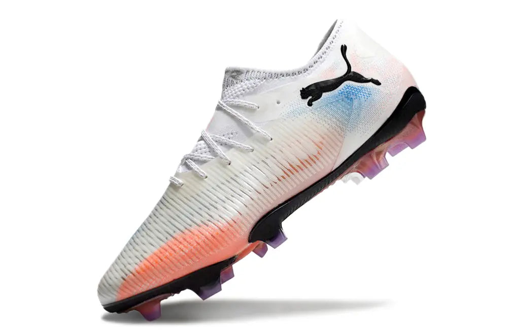 Future 8 Ultimate Low - Blanc/Rose/Bleu (FG) Bonplancrampons