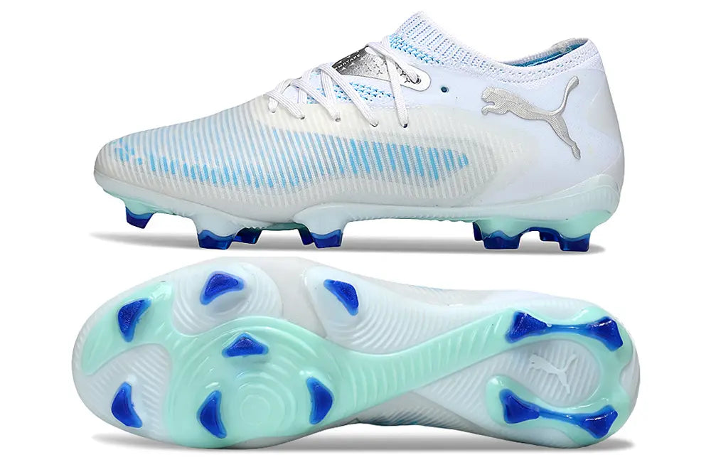 Future 8 Ultimate Low - Bleu Ciel/Blanc/Gris (FG) Bonplancrampons