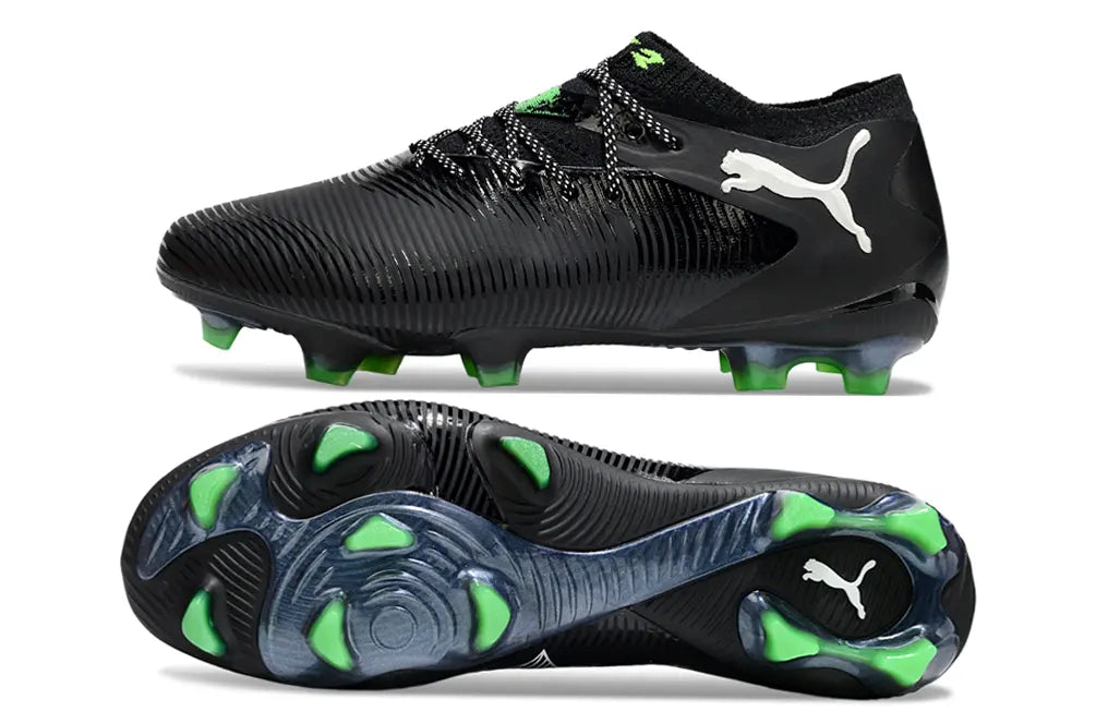 Future 8 Ultimate Low Eclipse - Noir/Cool Light Gray/Vert (FG) Bonplancrampons