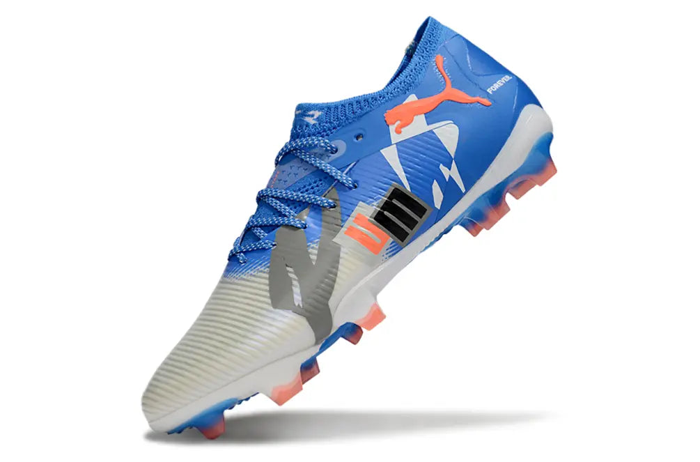 Future 8 Ultimate Low Forever - Bleu/Blanc/Orange (FG) Bonplancrampons