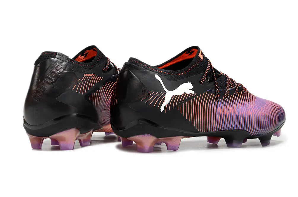 Future 8 Ultimate Low Unlimited - Noir/Blanc/Glowing Red (FG) Bonplancrampons