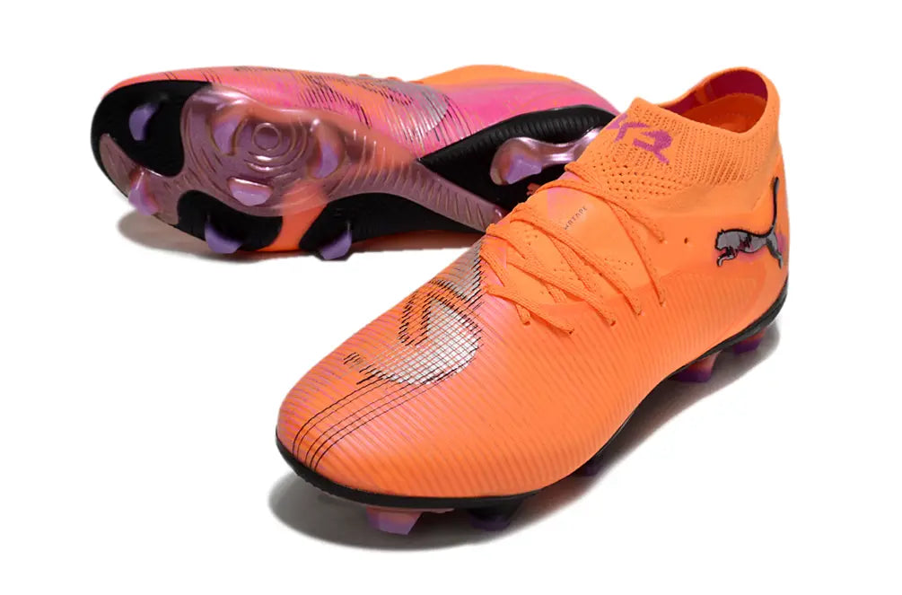 Future 8 Ultimate - Orange/Rose/Gris (FG) Bonplancrampons