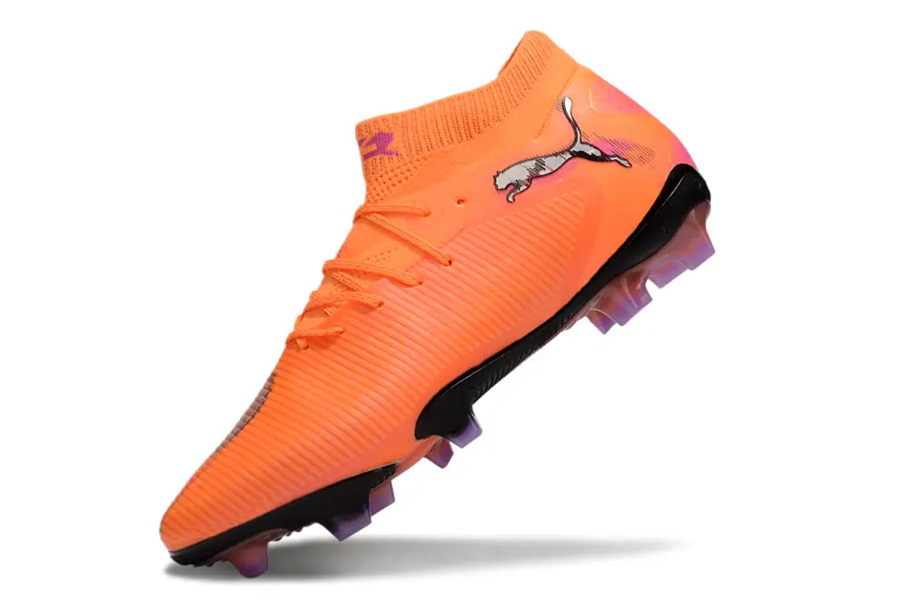 Future 8 Ultimate - Orange/Rose/Gris (FG) Bonplancrampons