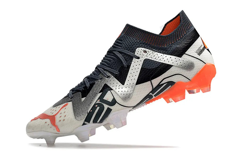 Future Ultimate Astronaut - Blanc/Orange/Gris ÉDITION LIMITÉE (FG) Bonplancrampons