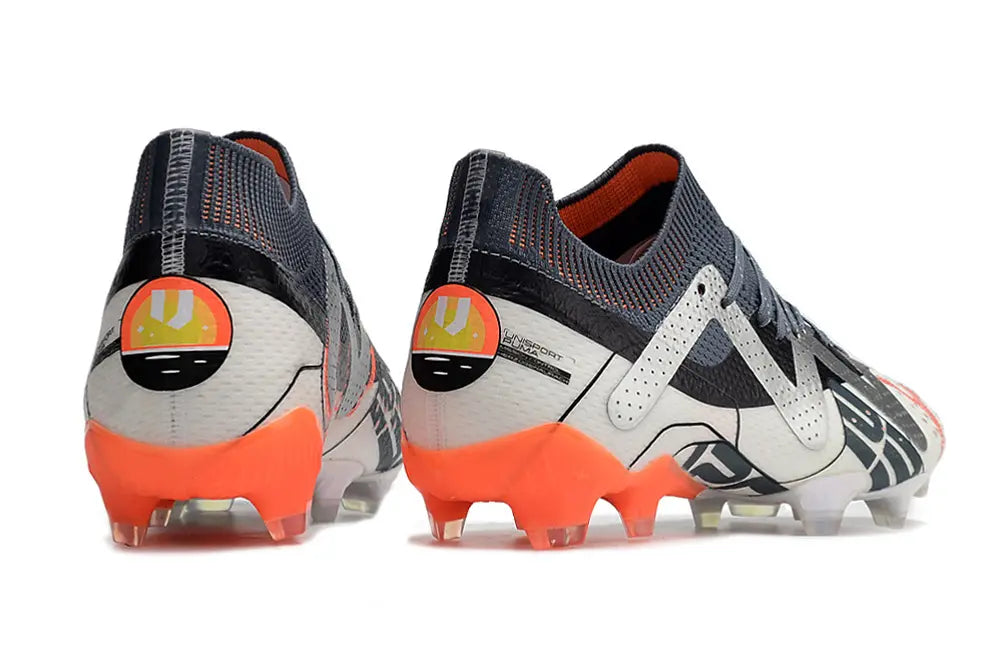 Future Ultimate Astronaut - Blanc/Orange/Gris ÉDITION LIMITÉE (FG) Bonplancrampons