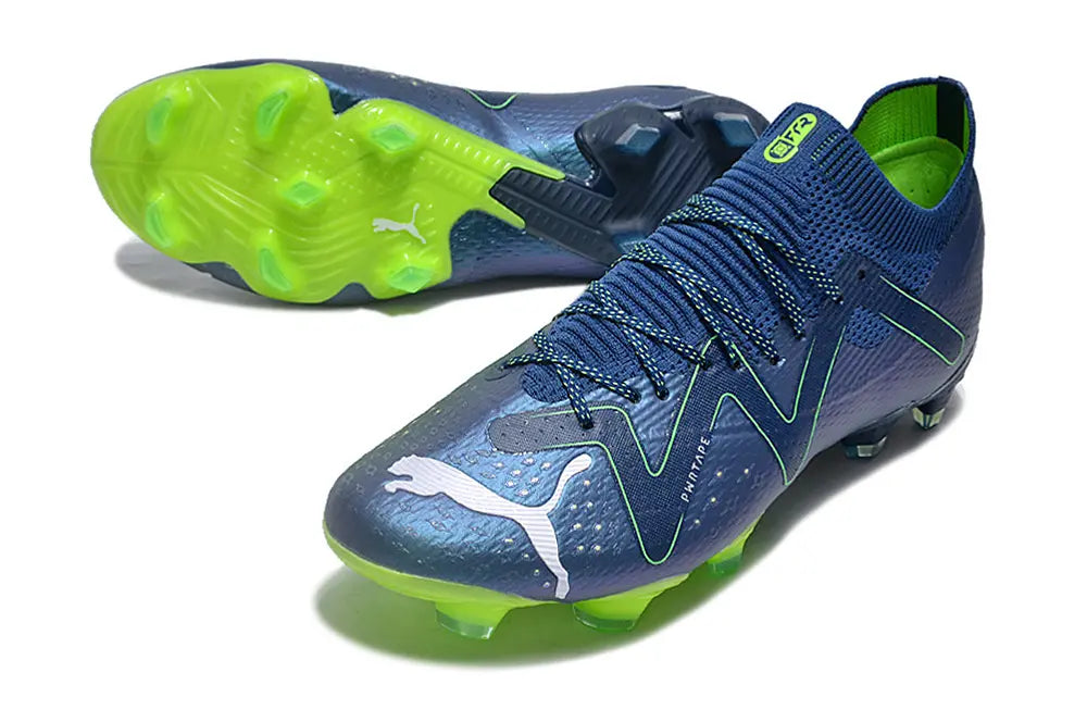 Future Ultimate Gear Up - Persian Blue/Blanc/Vert (FG) Bonplancrampons