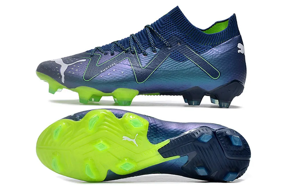 Future Ultimate Gear Up - Persian Blue/Blanc/Vert (FG) Bonplancrampons
