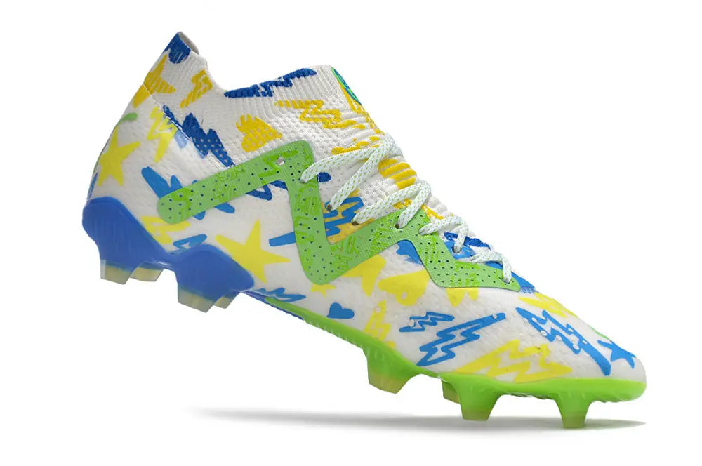 Future Ultimate Neymar Jr. Instituto - Blanc/Bleu/Jaune/Vert (FG) Bonplancrampons
