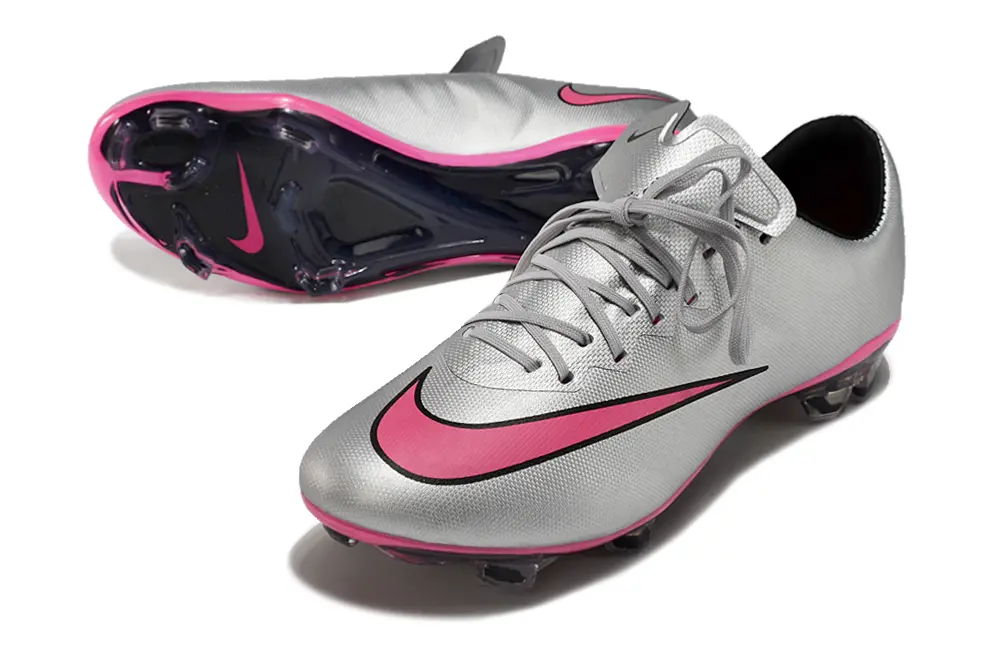 Mercurial Vapor 10 Elite Argenté/Rose (FG) Bonplancrampons