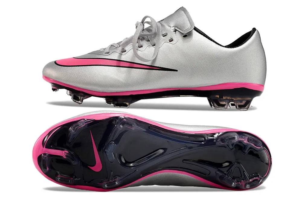Mercurial Vapor 10 Elite Argenté/Rose (FG) Bonplancrampons
