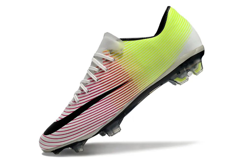 Mercurial Vapor 10 Elite Blanc/Noir/Jaune Fluo (FG) Bonplancrampons