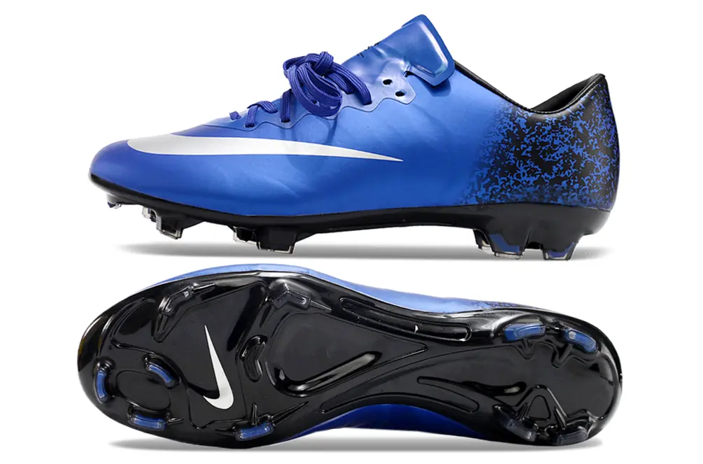 Mercurial Vapor 10 Elite CR7 Noir/Bleu (FG) Bonplancrampons