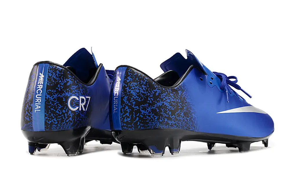 Mercurial Vapor 10 Elite CR7 Noir/Bleu (FG) Bonplancrampons