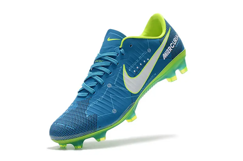 Mercurial Vapor 11 Elite Neymar - Bleu/Vert (FG) Bonplancrampons