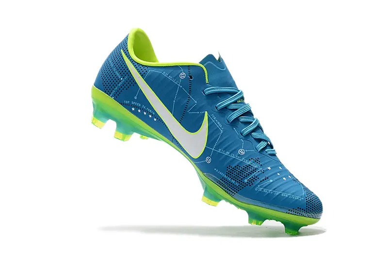 Mercurial Vapor 11 Elite Neymar - Bleu/Vert (FG) Bonplancrampons