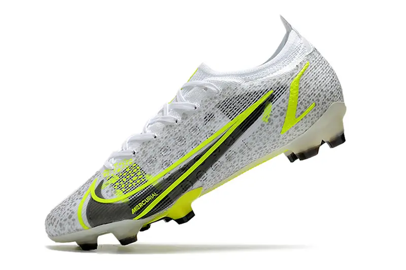 Mercurial Vapor 14 Elite  'White Volt' - Blanc/Gris/Jaune Fluo (FG) Bonplancrampons